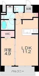 アグレアーブルの物件間取画像